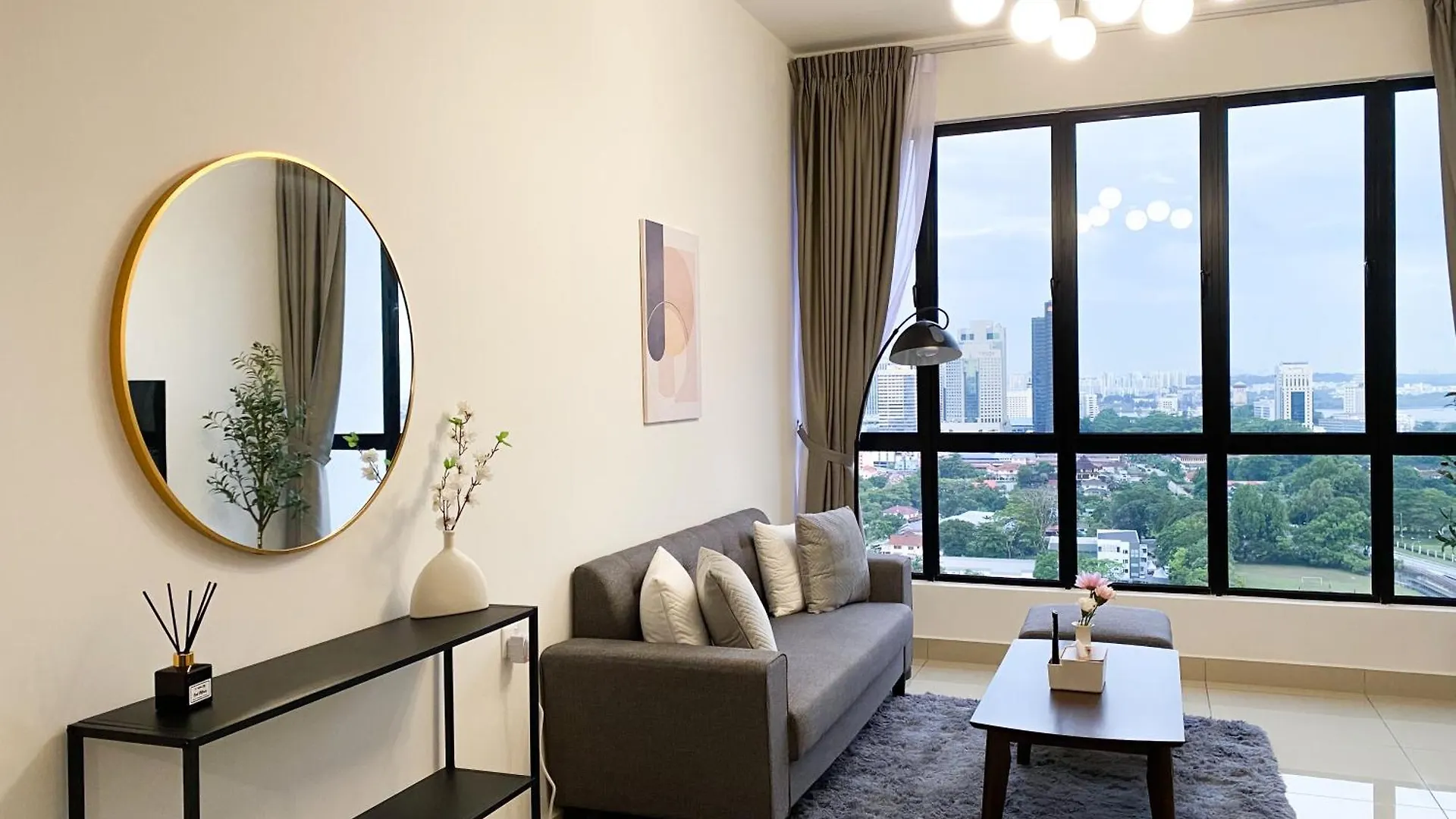 Veranda-2Br,4Pax I 5Mins To Ciq And Ksl I Fast-Wifi Johor Bahru Appartement